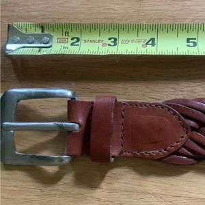 Belt, woven leather size large
